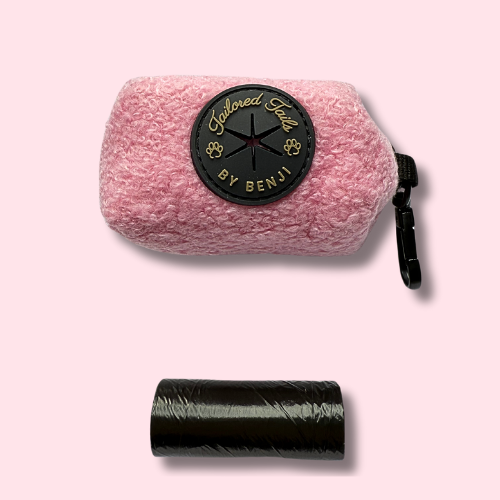 Tickled Pink Poo Bag Holder