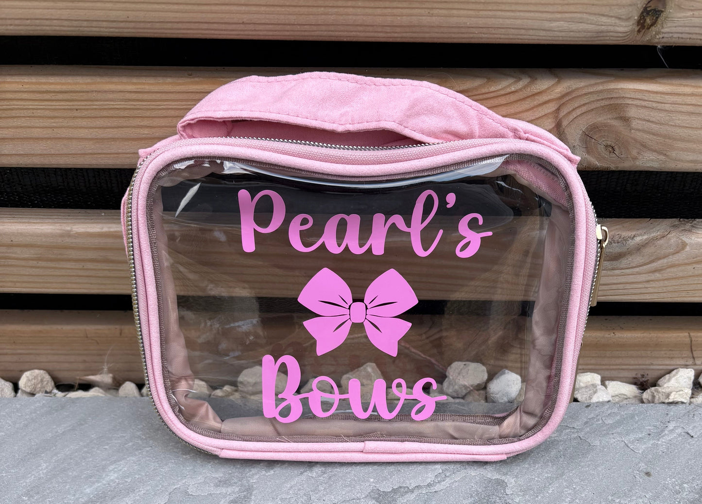 Personalised Pet Vanity/Travel Bags