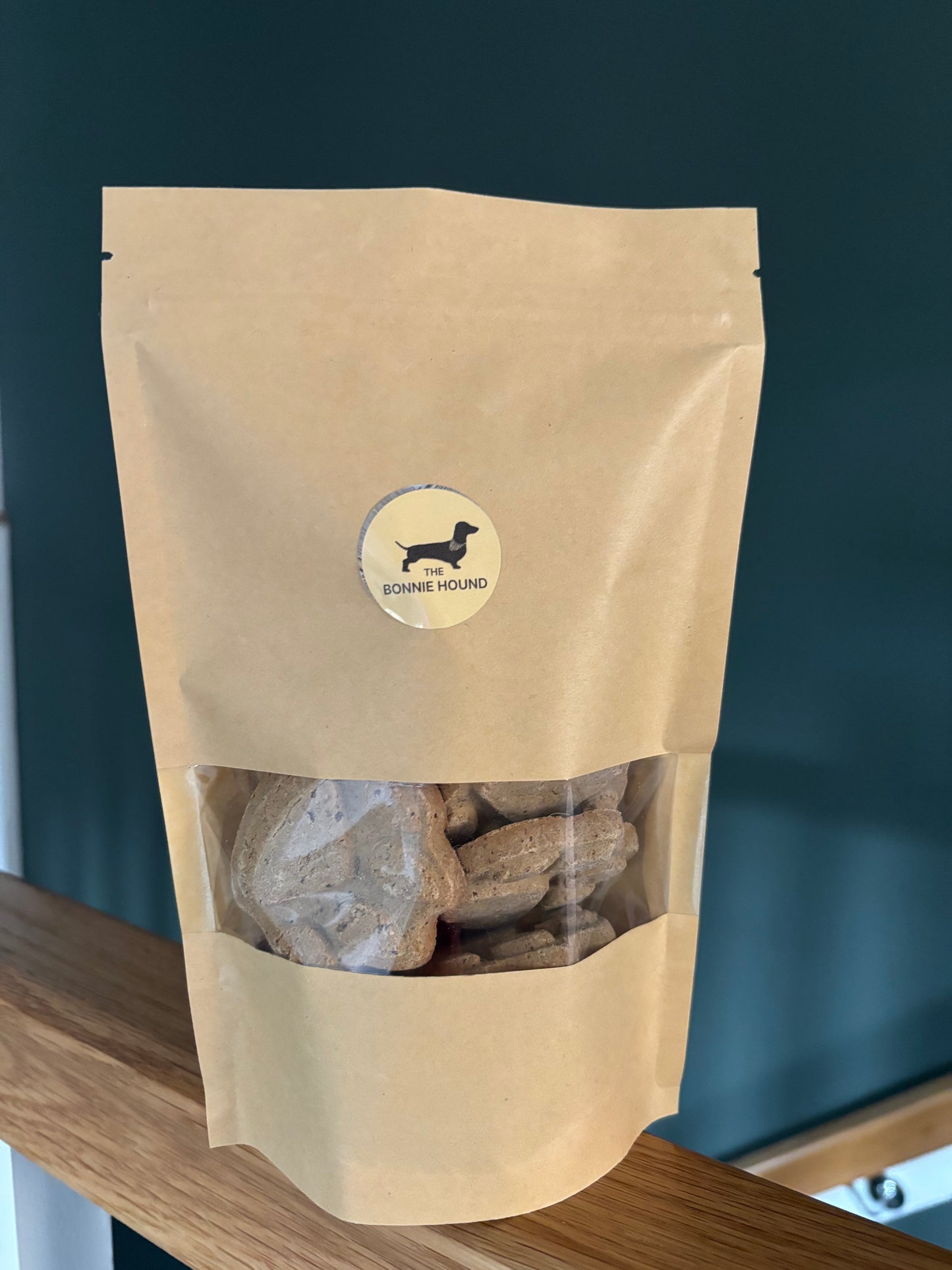 Peanut Butter Paw Biscuit Treats - 100g