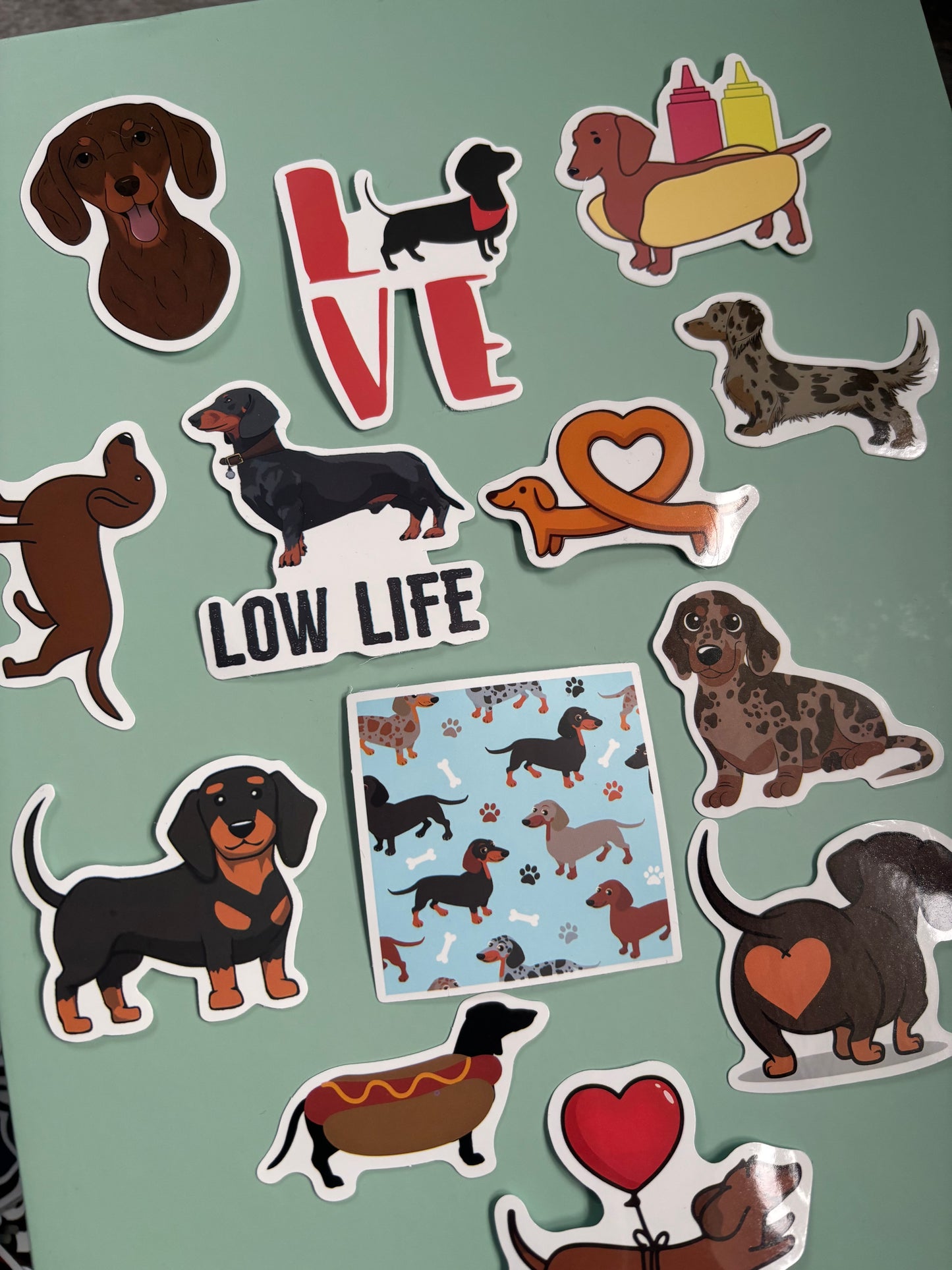 Dachshund Stickers x 20