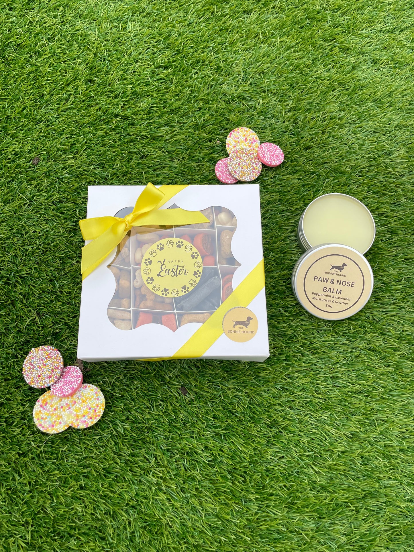 Happy Easter Treat Box - Dog Safe Chocolates