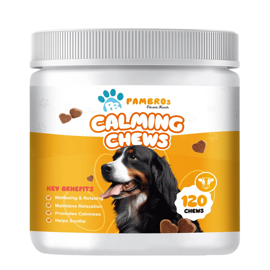Natural Calming Chews for Dogs – Stress Relief, Anxiety & Relaxation Support