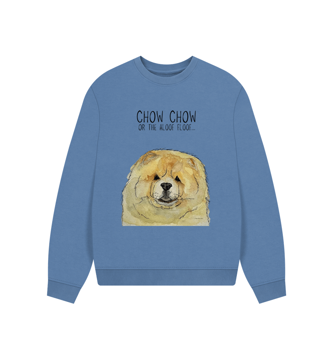 Snuggle Up in Style: Fawn Chow Chow Oversized Sweatshirt
