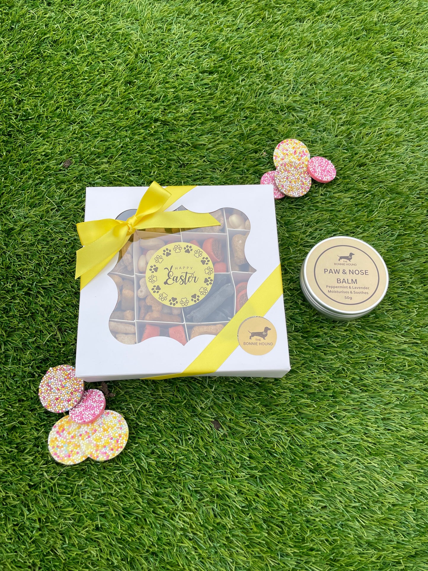 Happy Easter Treat Box - Dog Safe Chocolates