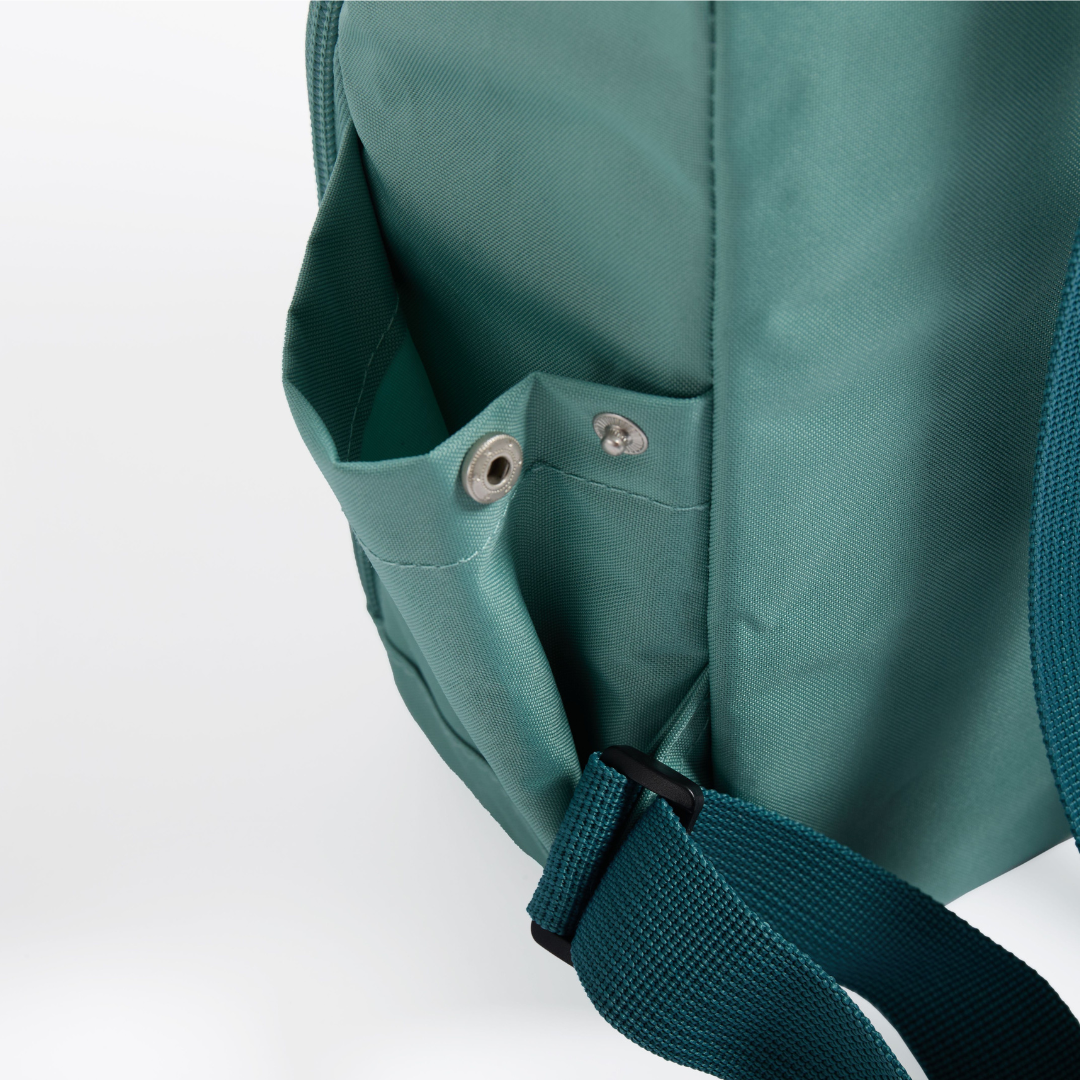Back & Tan Dachshund Roll-Top Backpack – Small Dog, Big Adventure!