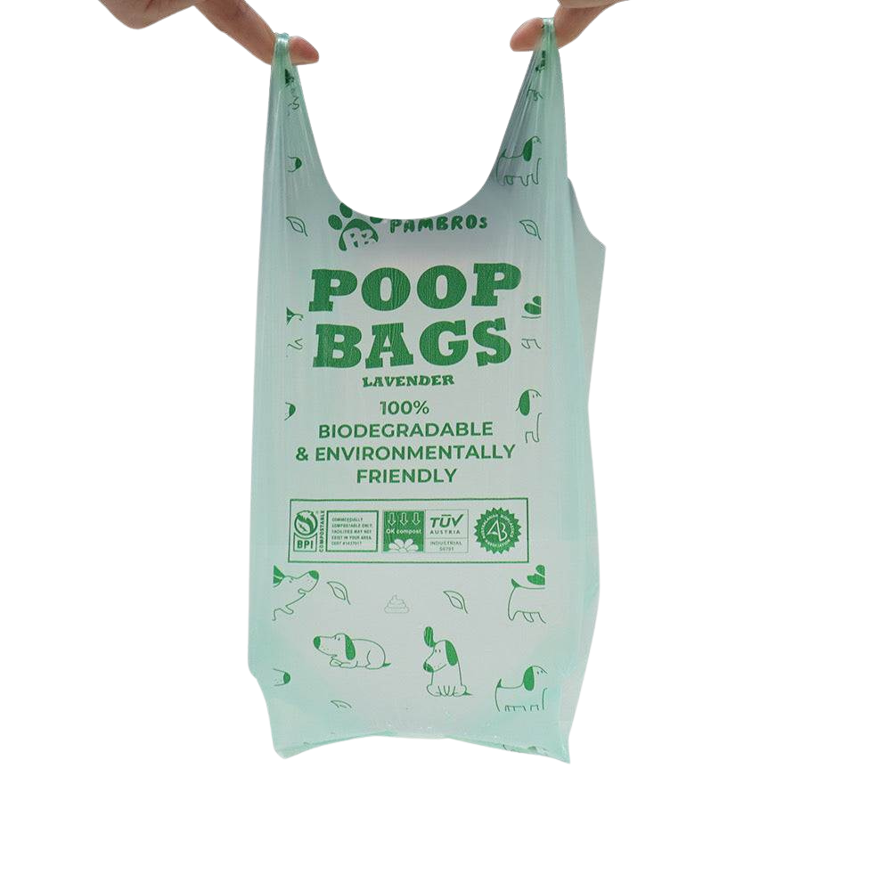 Scented Dog Poop Bags - Biodegradable Lavender Scent – Leak-Proof & Eco-Friendly (150 Bags)