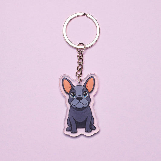 French Bulldog Breed Keyring