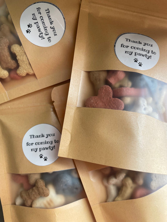 Dog Biscuit Treat Pick N Mix Party Pouches - Pawty Favours