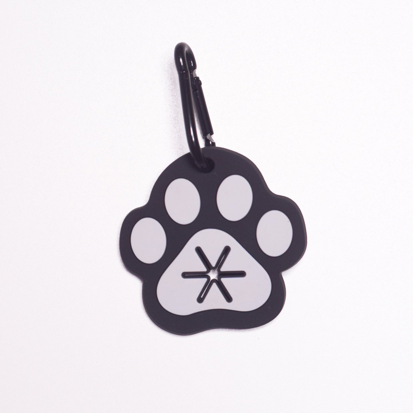 Black Dog Poop Bag Holder