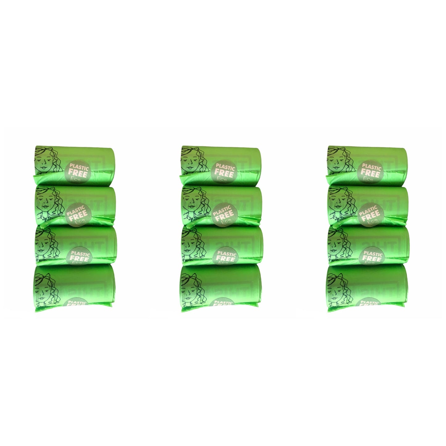 Compostable Dog Poop Bags- 3 Boxes of 60 Bags