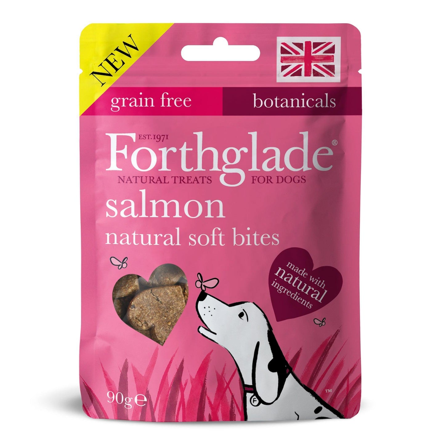 Forthglade Natural Soft Bites Salmon Treats 90g