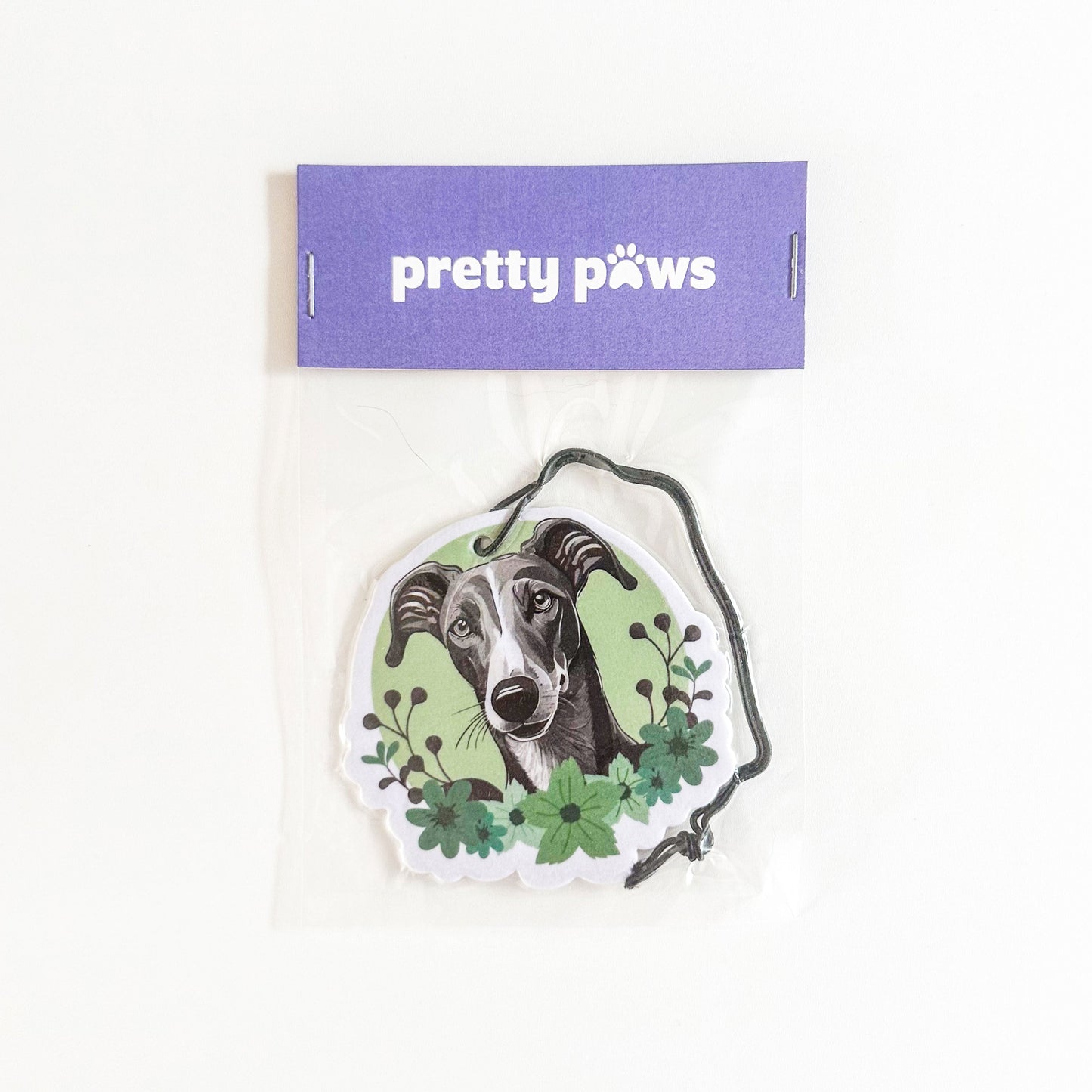 Greyhound Dog Breed Air Freshener