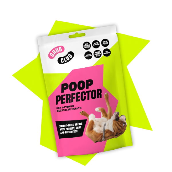 Grub Club Poop Perfector Dog Treats 100g