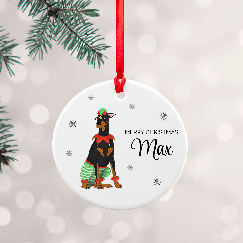 Personalised Personalised Big Dog Christmas Ornament