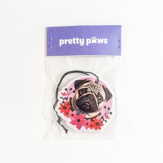 Pug Dog Breed Air Freshener