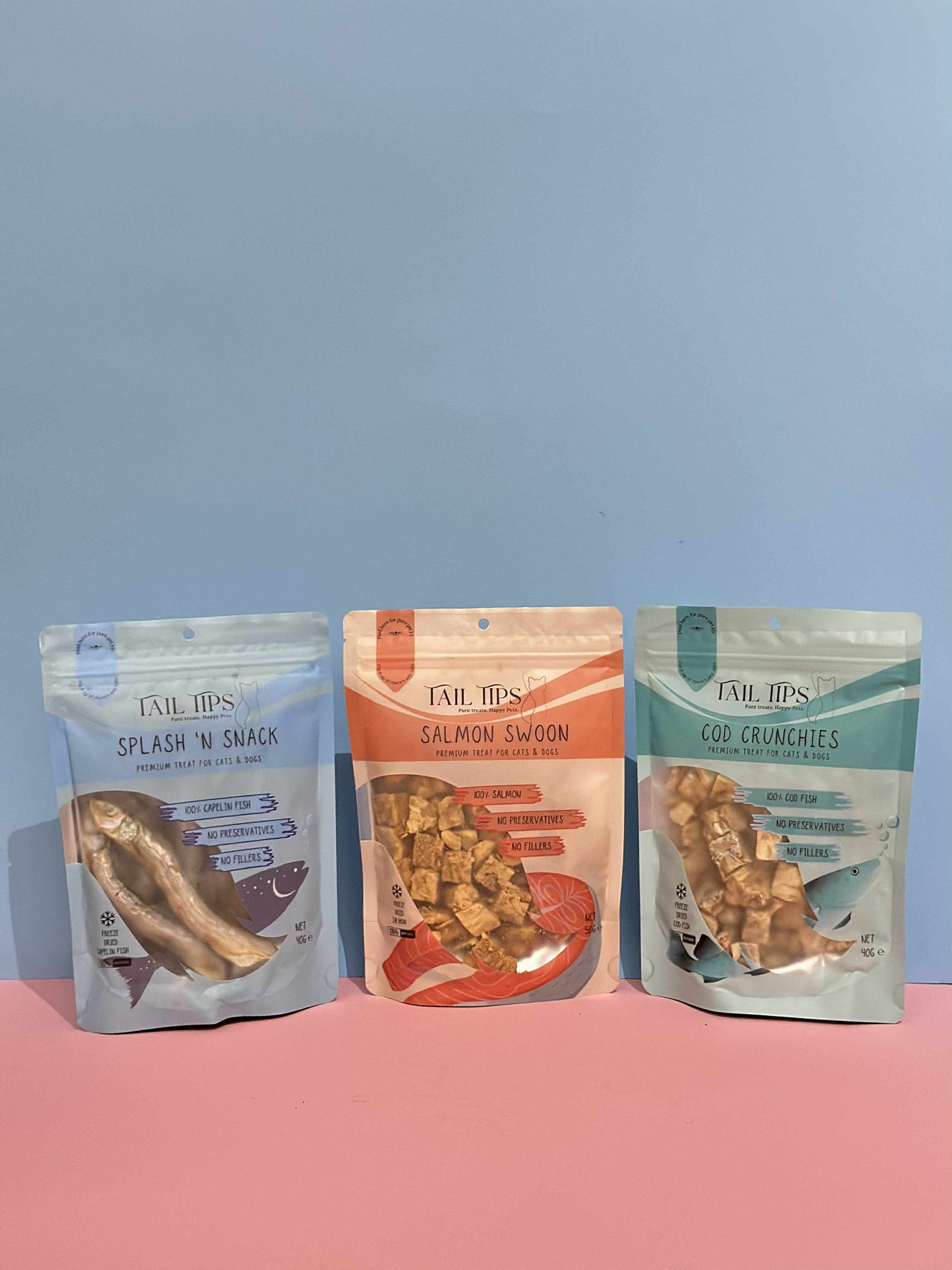 Ocean Splash Bundle - Premium Freeze-Dried Seafood Dog Treats š