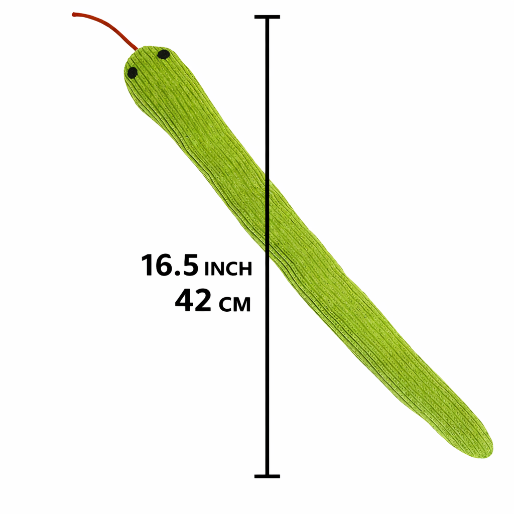 Cat Toy Snake Interactive Crinkle Kick Toy for Indoor Cats – 16.5 Inches - 42 cm