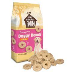 Tiny Friends Farm Danny Dog Doggy Donuts Chicken, 200g