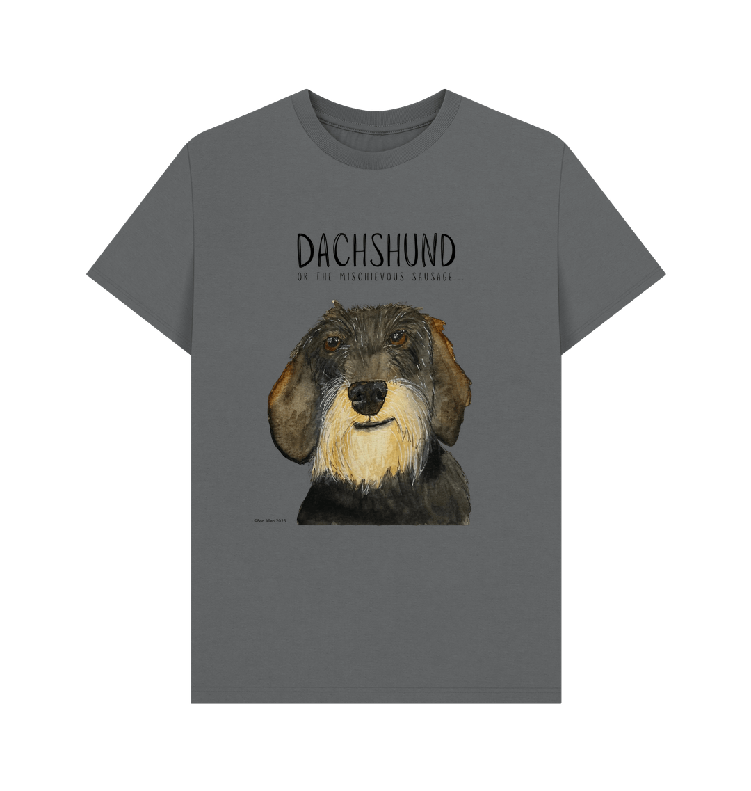 Wire Haired Dachshund Tee – Mischievous Hot Dog Energy!