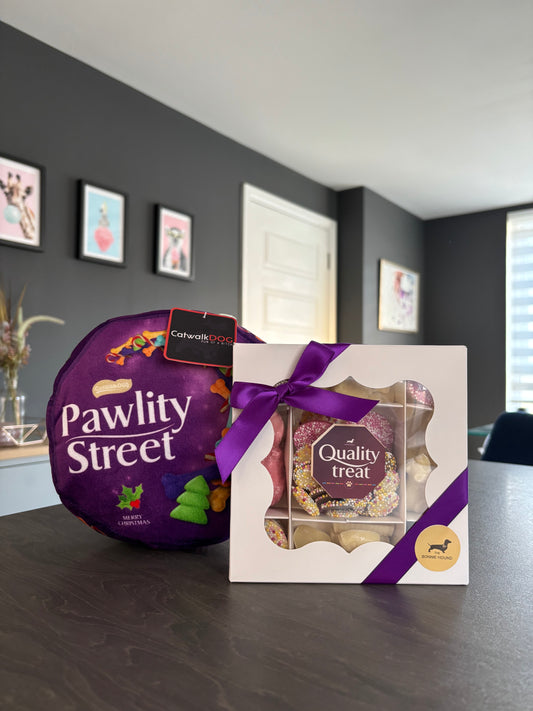 CatwalkDog Pawlity Street Tin Toy