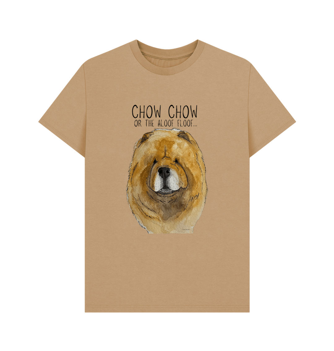 Show Off Your Aloof Floof with This Fun Red Chow Chow Tee!