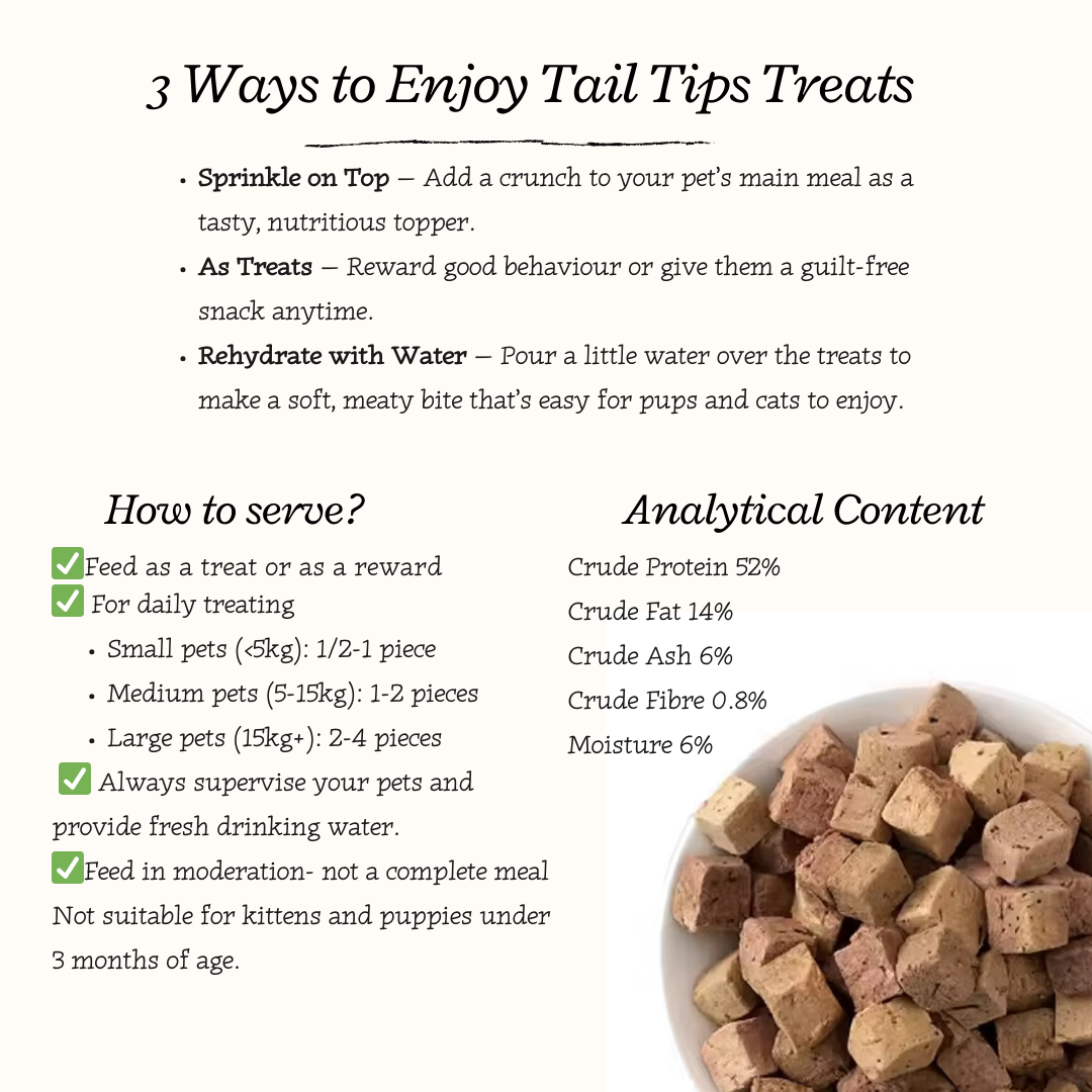 Liver Rush - 100% Freeze-Dried Chicken Liver Treats | High-Value | Tail Tips UK