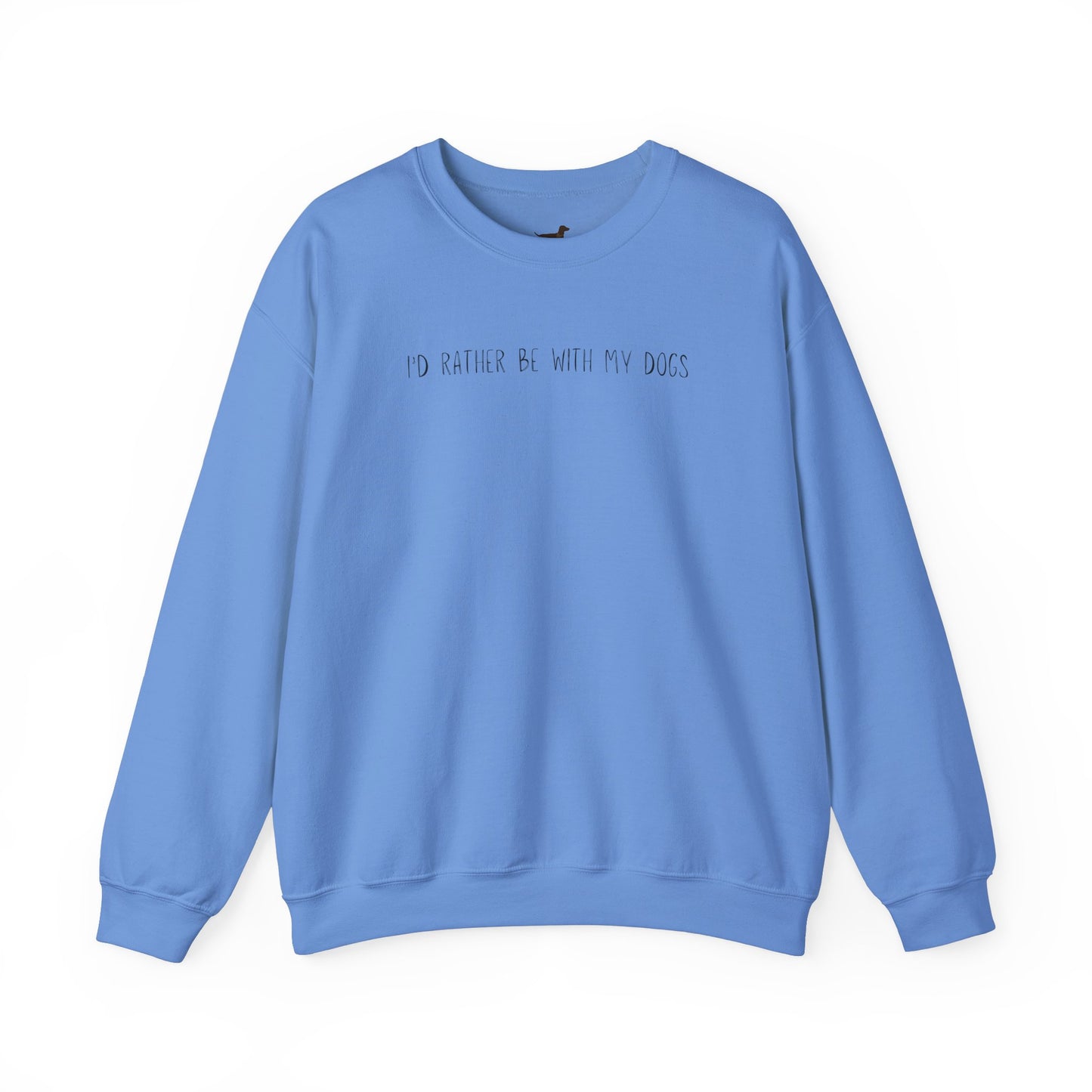 Id Rather Be With My Dogs Unisex Heavy Blend™ Crewneck Sweatshirt