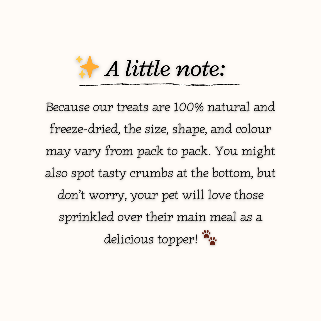 Cluck & Crunch - 100% Freeze-Dried Chicken Treats | Pure & Natural | Tail Tips UK