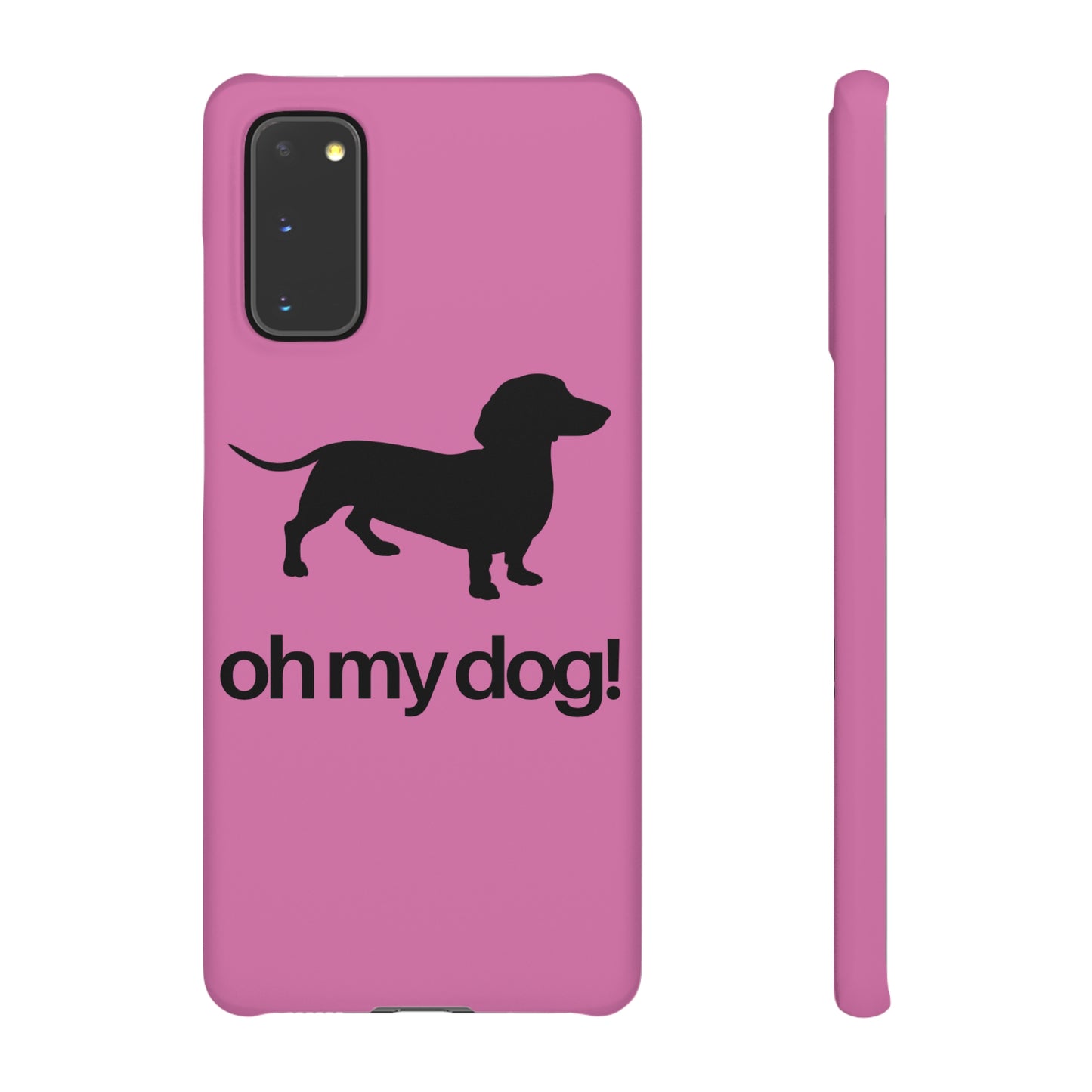 Oh My Dog! Dachshund Love Snap Mobile Phone Cover Cases