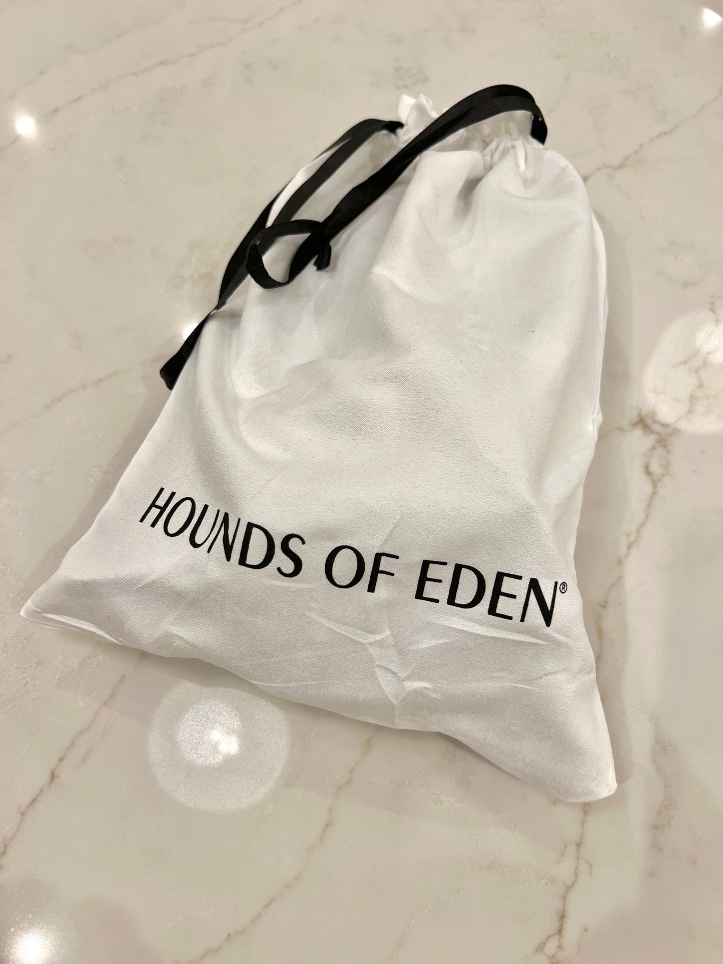 Dog Walking Bag - Black - Gold Hardware *BAG ONLY*