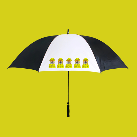 The Shiba Shade – Escape the Rain with a Smiling Houdini