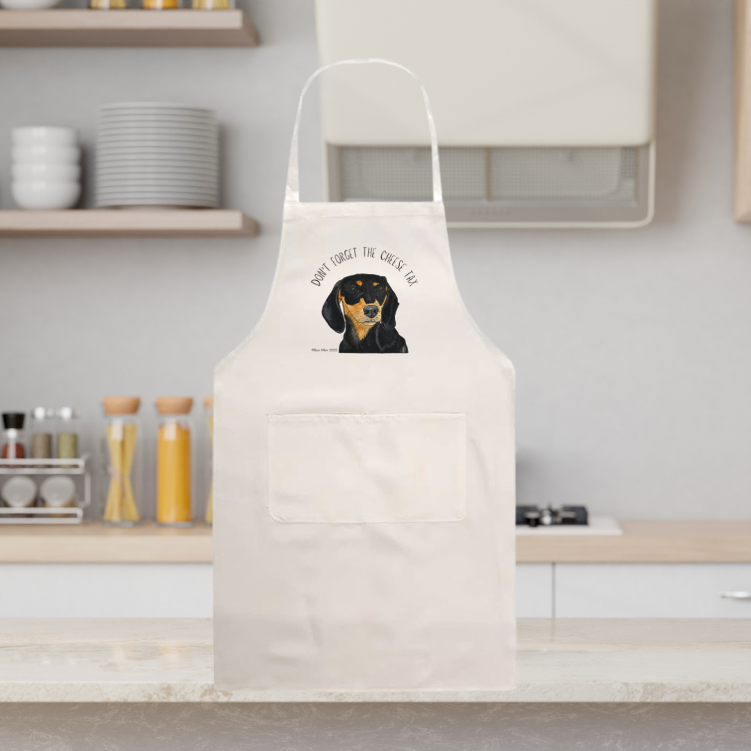 Dachshund Chef Patrol – Cheese Tax Enforcer!