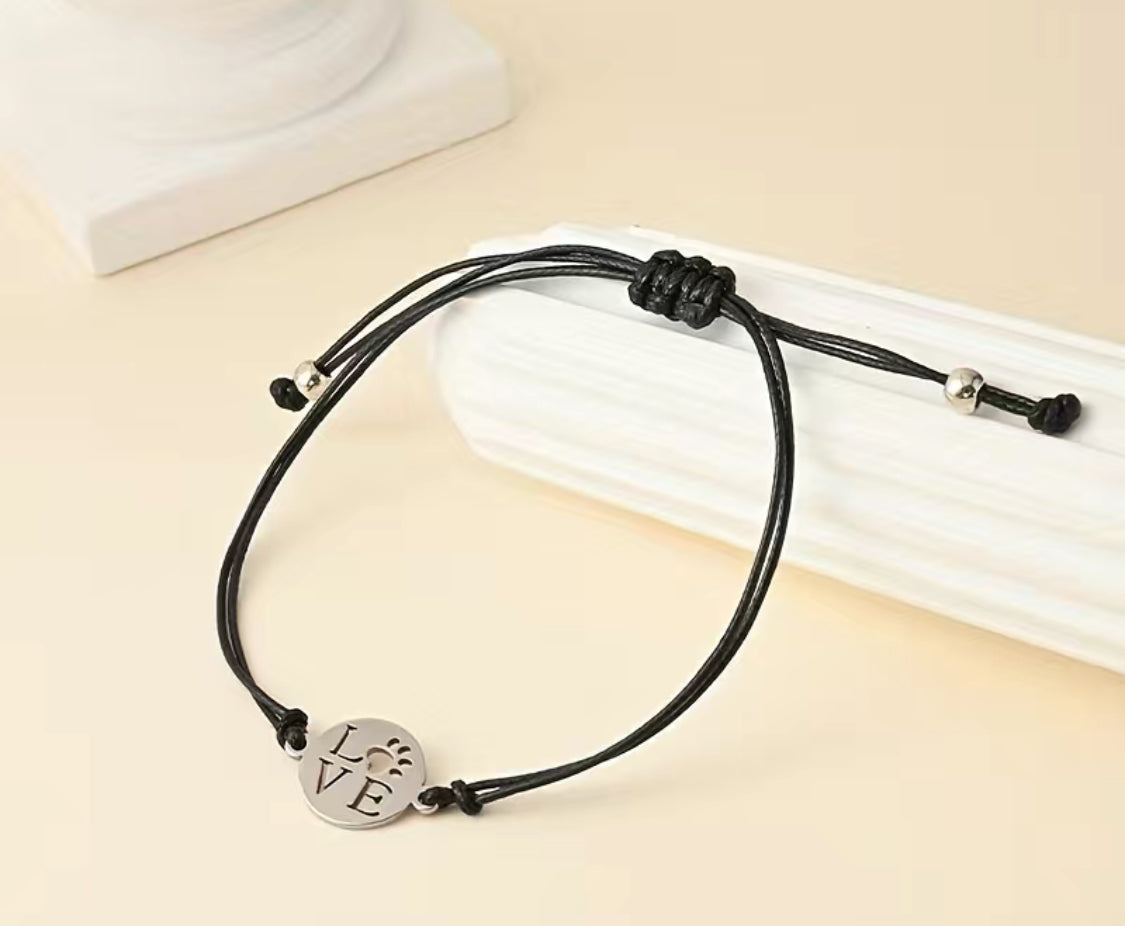 Adjustable Paw Bracelet