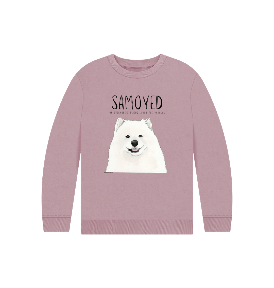 Samoyed Kids Sweatshirt: Fluffy, Friendly, and Ready for Adventure!