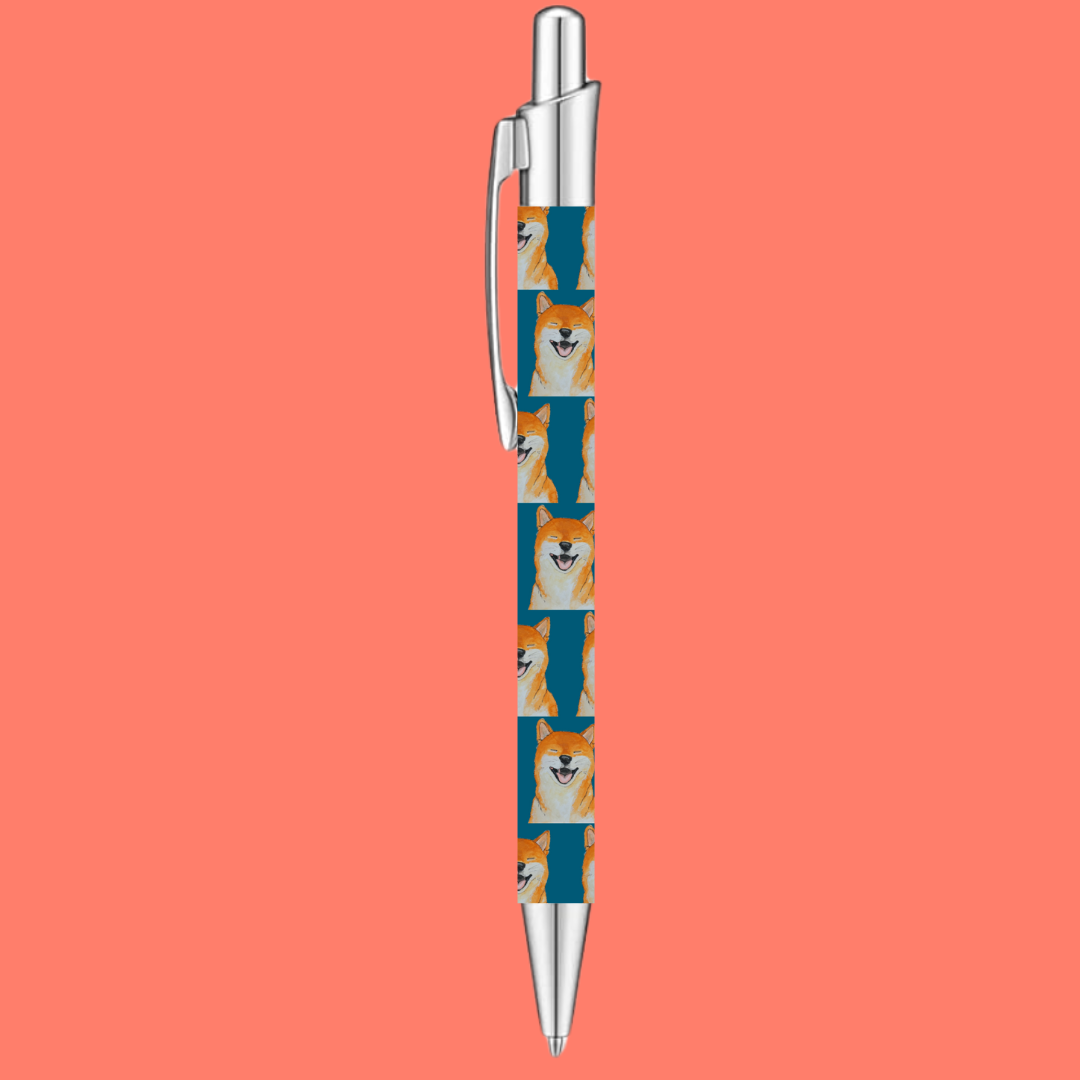 Escape Artist Ink: The Shiba Inu Pen with a Plot