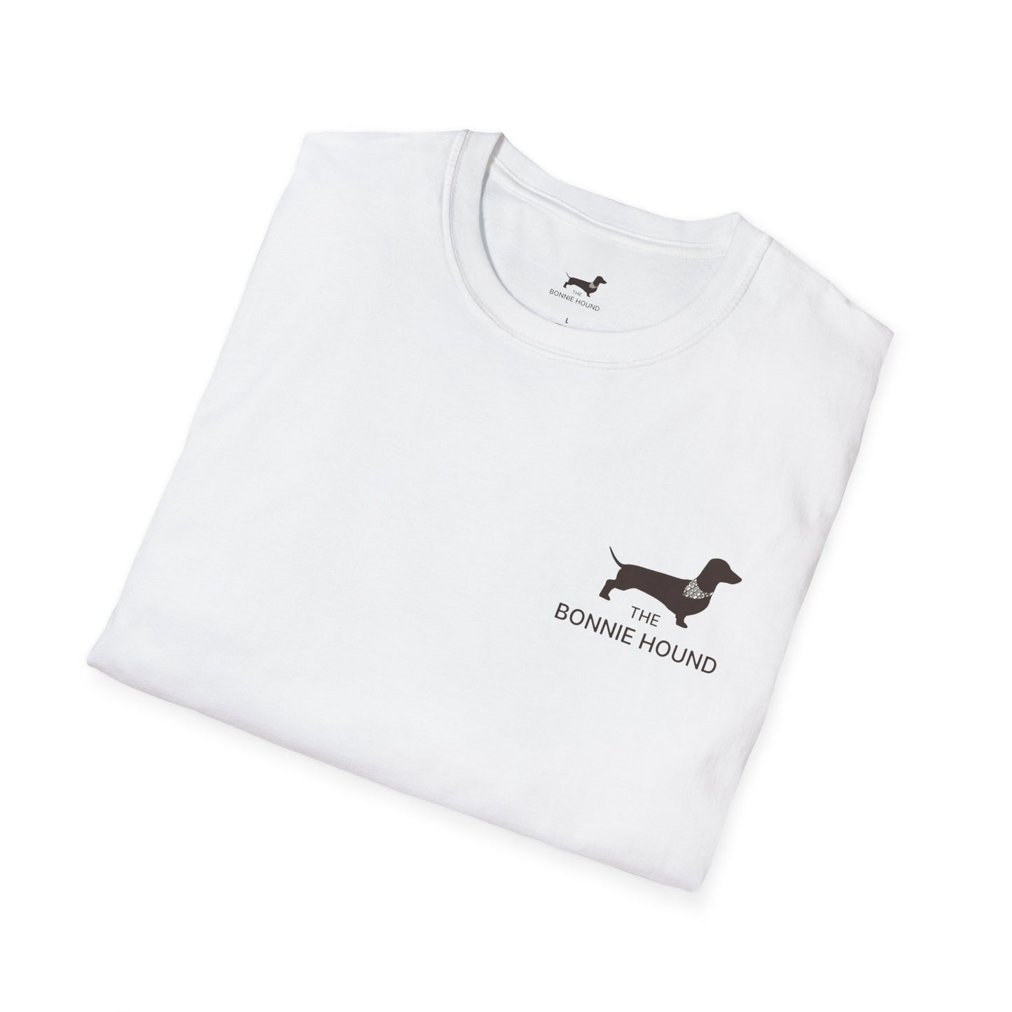 The Bonnie Hound - Dachshund Sausage Dog Unisex Softstyle T-Shirt