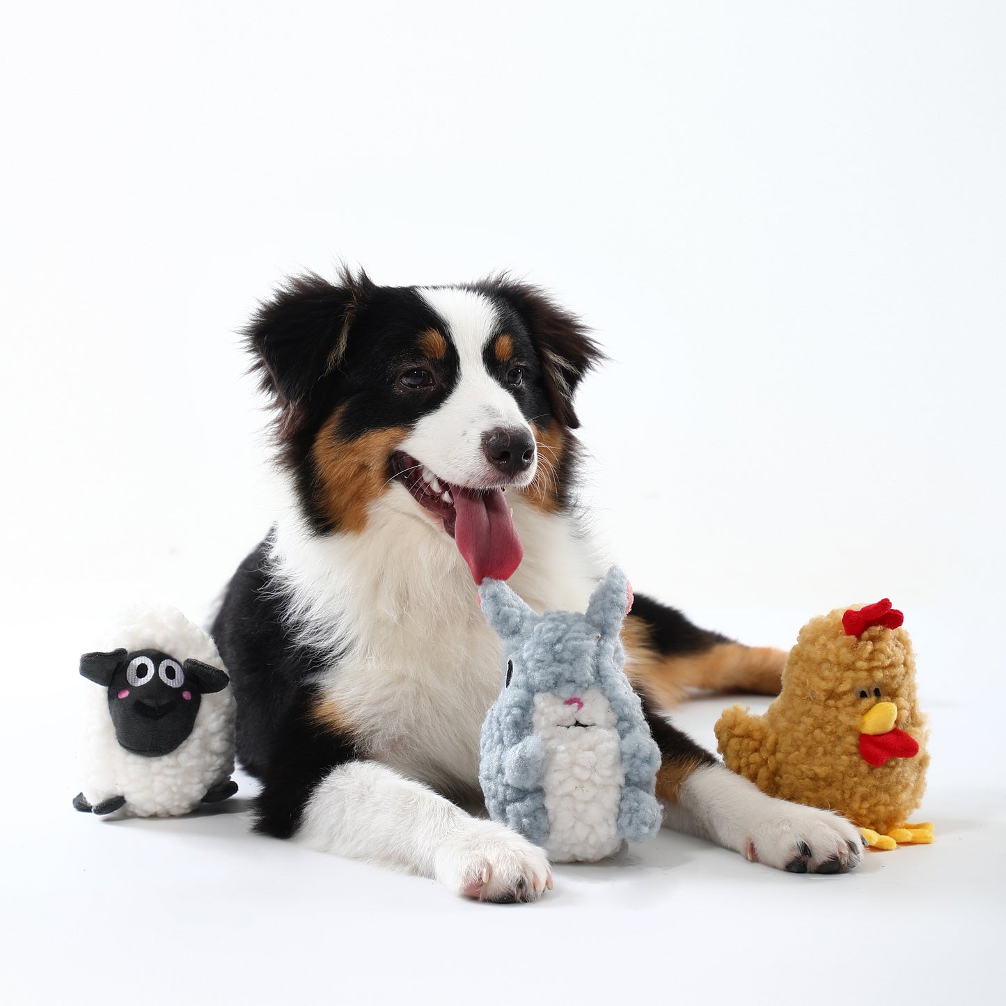 Woven Core Chubby Chicken Dog Toy – Durable Chew & Play