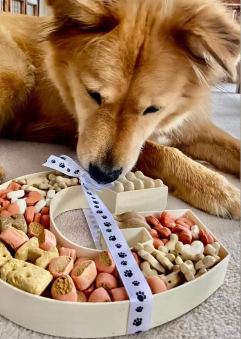 Treat Filled Initial Box - Biscuits