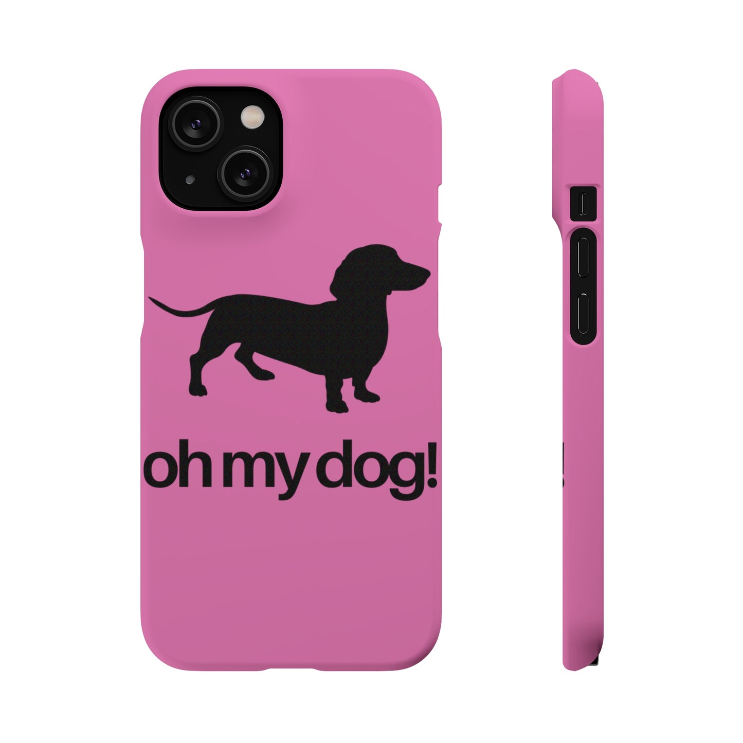 Oh My Dog! Dachshund Love Snap Mobile Phone Cover Cases