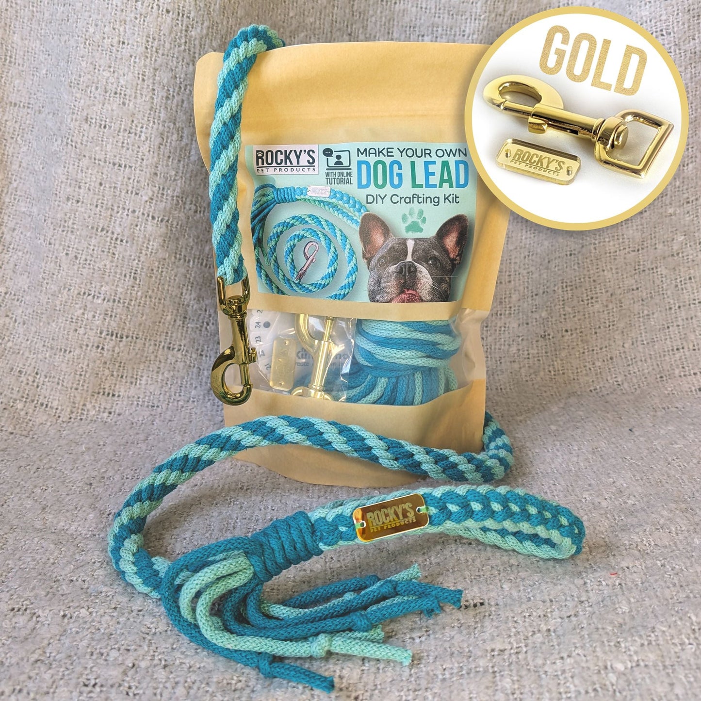 Make Your Own Dog Lead Craft Kit - MINT