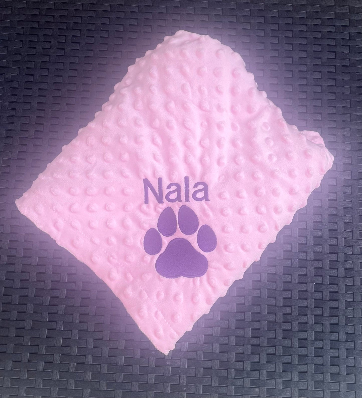 Embroidered Personalised Pet Blankets | Personalised Pet Gifts