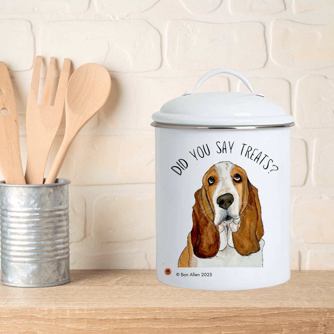 The Basset Biscuit Vault – No Treat Left Behind