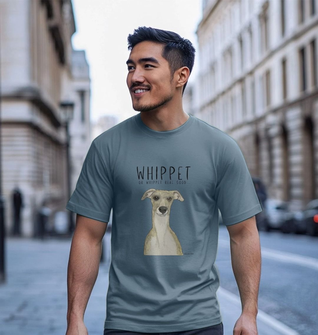 Whippet-Approved Tee: Ethical, Soft & Ready for Zoomies!