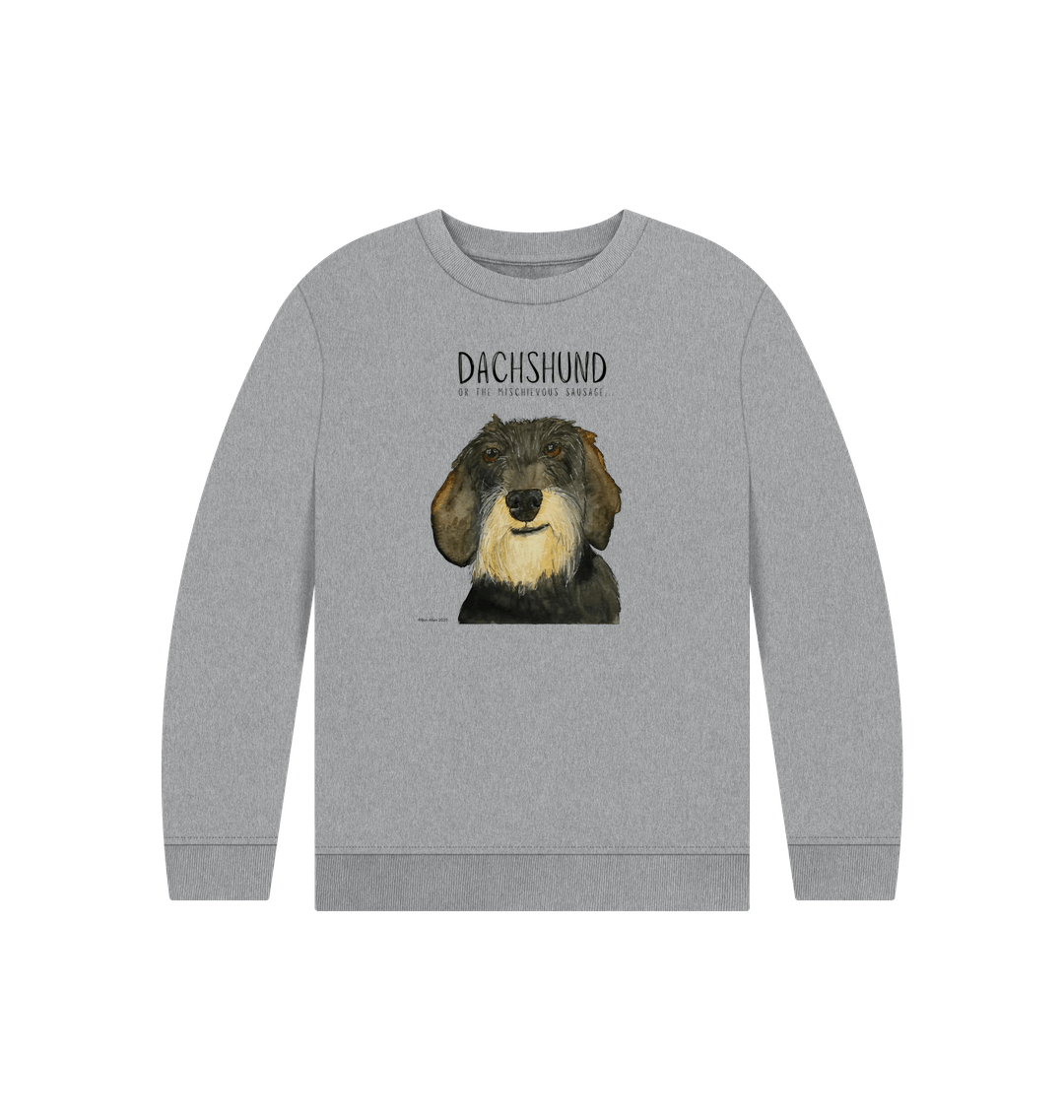 Snuggly Wire Haired Dog Kids' Sweatshirt – Ethically Made Cuteness!