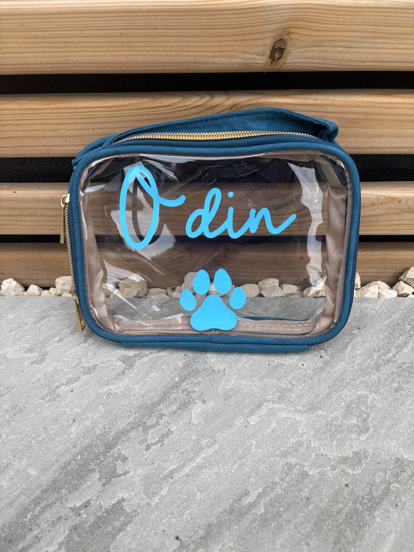Personalised Pet Vanity/Travel Bags