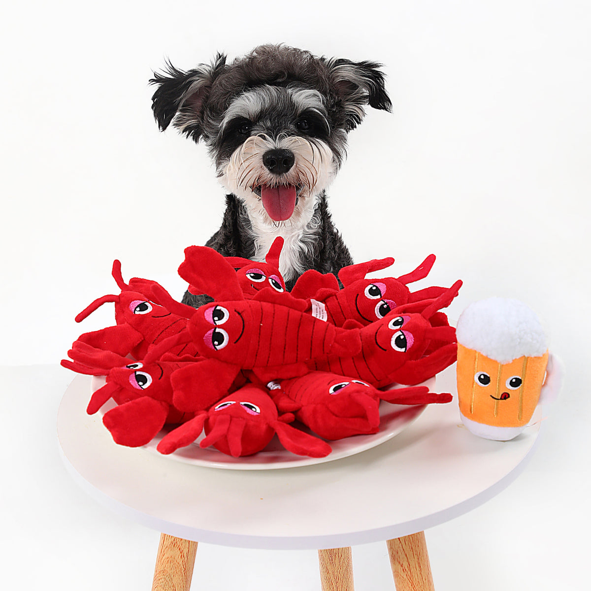 Lobster Squeaky Dog Toy – Interactive Play