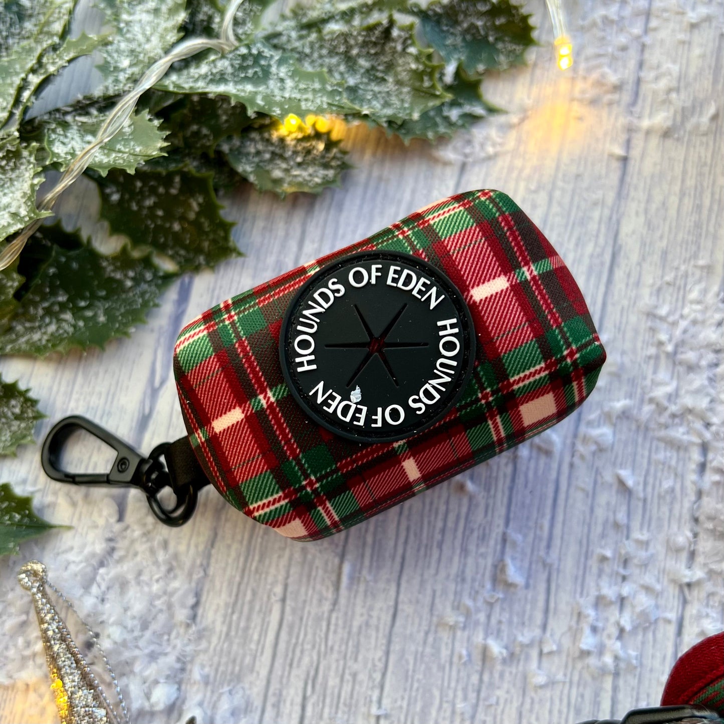 Tartan Me Up - Red & Cream Tartan Design Dog Lead