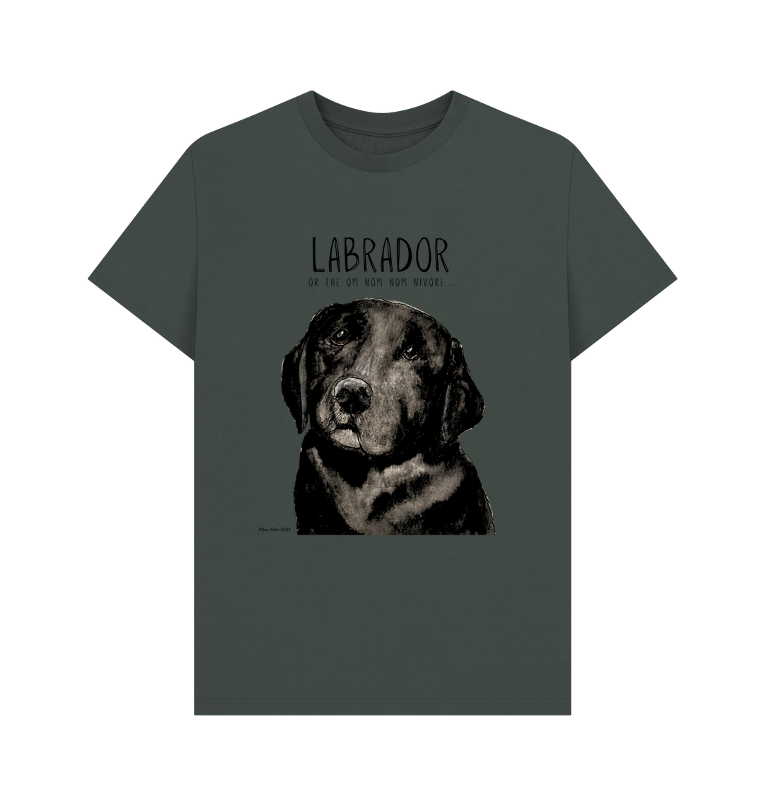 Snack Goals & Tail Wags: The Black Labrador Men’s Tee