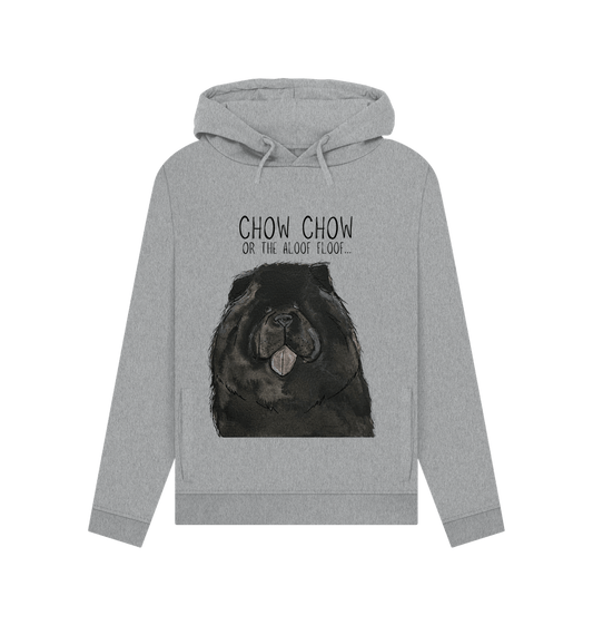 Black Chow Chow Women's Hoodie – Featuring the Aloof Floof!