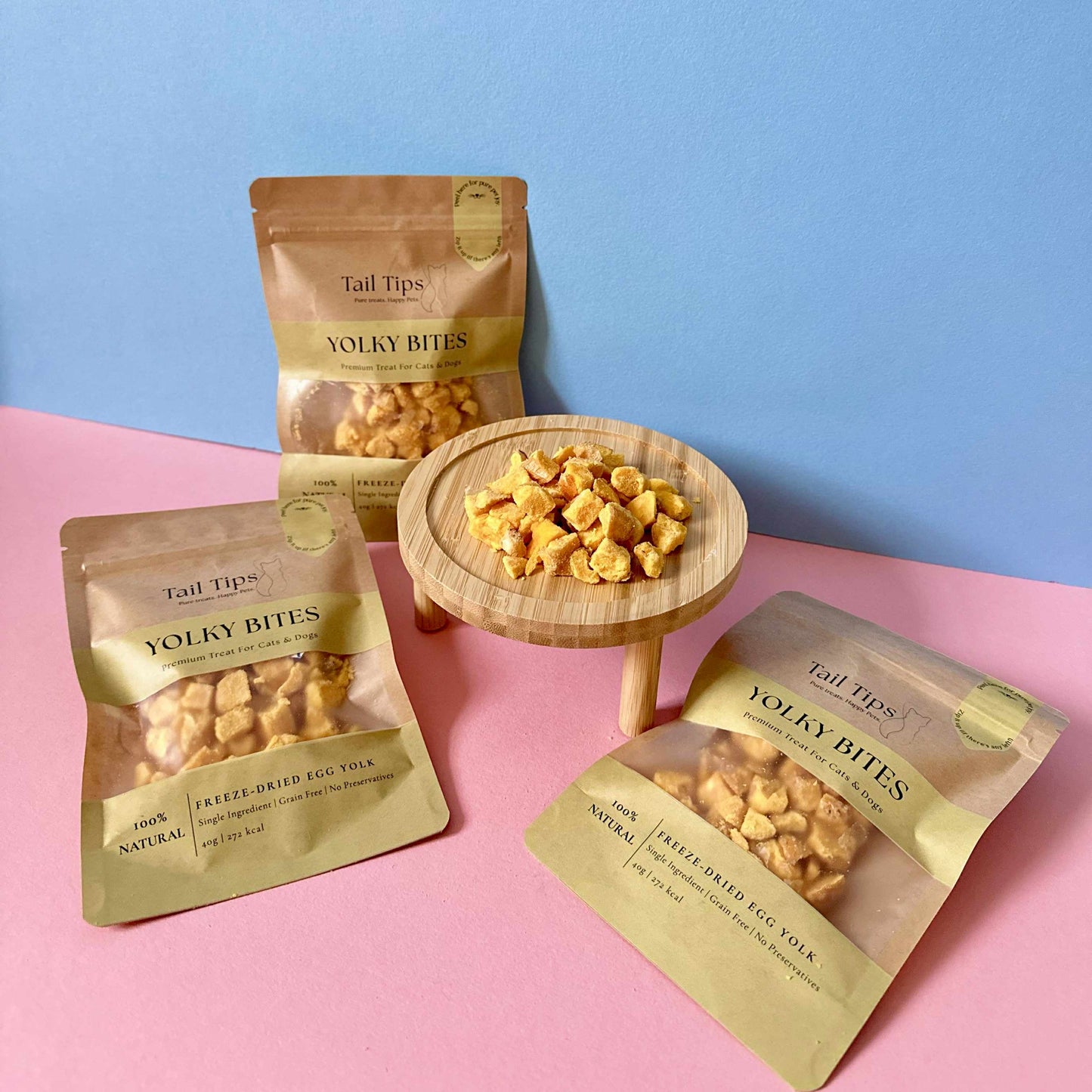 Cat Lovers Pack - Premium Freeze-Dried Treats | 4 Flavours | Tail Tips UK